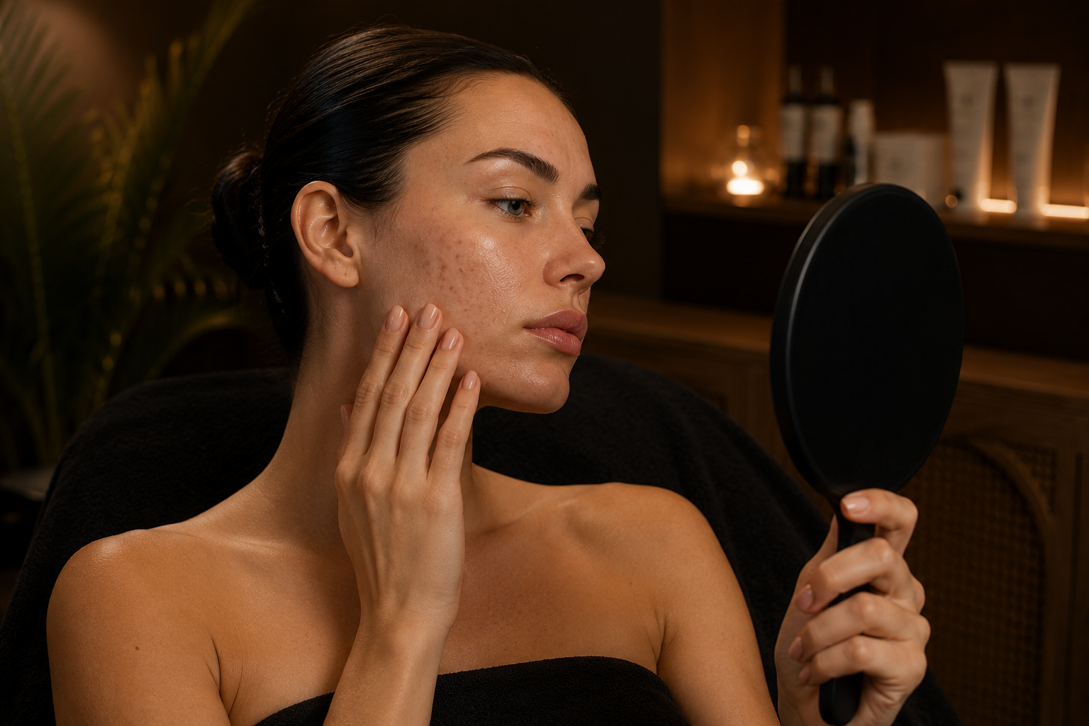 Algae peel candidate consultation