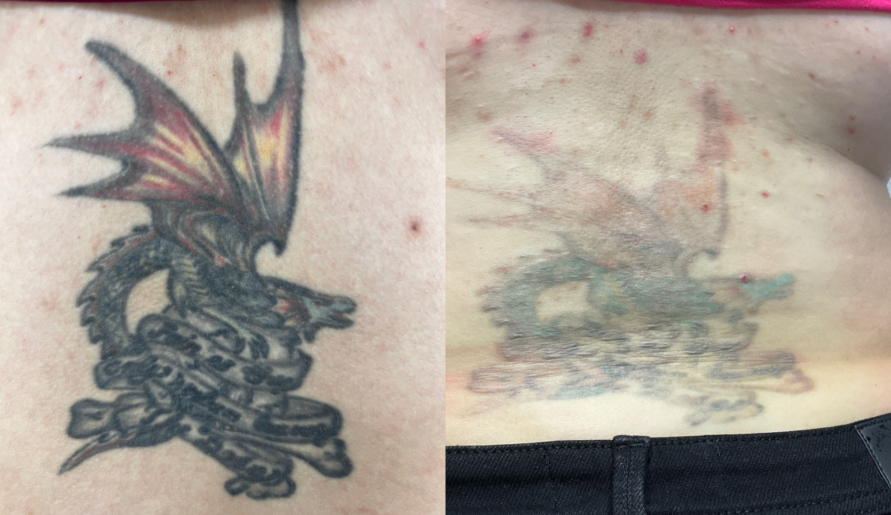 Coloured Ink Fading